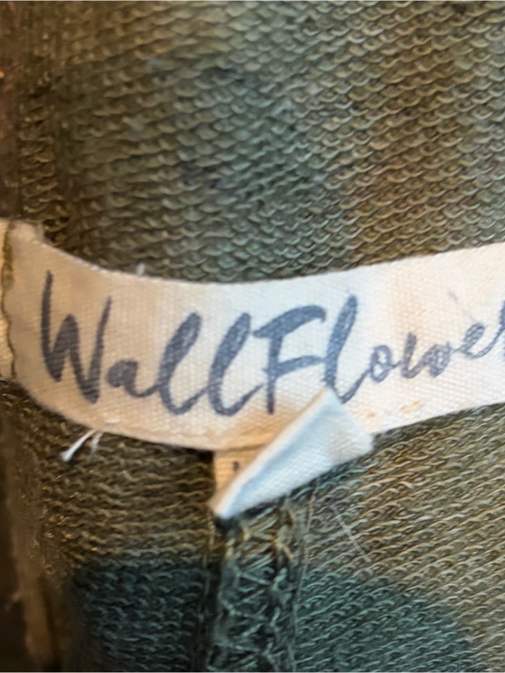 Wallflower Olive Green Camouflage Overalls Jumpsuit - Picture 3 of 3
